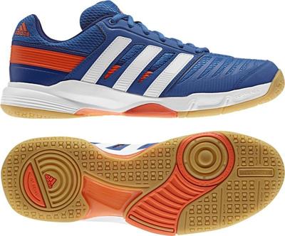 Adidas Mens Court Stabil 10.1 Indoor Shoes - Blue Beauty/White