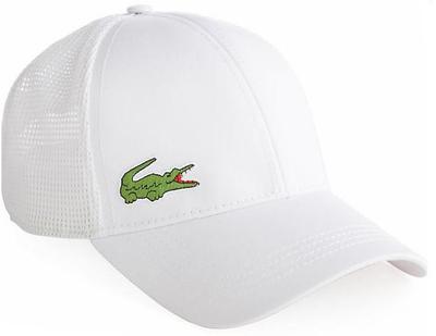 Lacoste Kids Trucker Cap- White