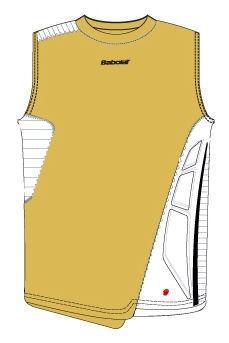 Babolat Mens Tank 04/08 White/Black
