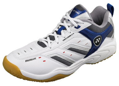 Yonex SHB 57N EX Mens Badminton Shoes- White/Blue