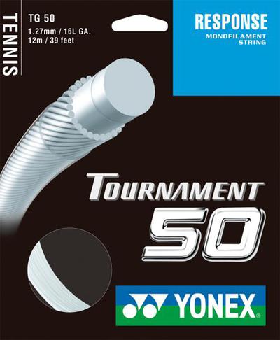 Yonex Tournament 50 Strings- Synthetic Gut- 16L (1.27mm)