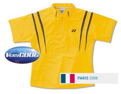 Yonex Men's Paris Polo Shirt (2008) Yellow