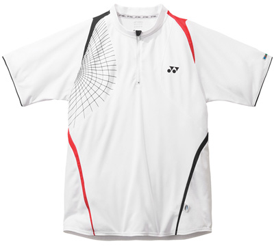 Yonex Mens Wimbledon Zip Top- White (TW1608EX)