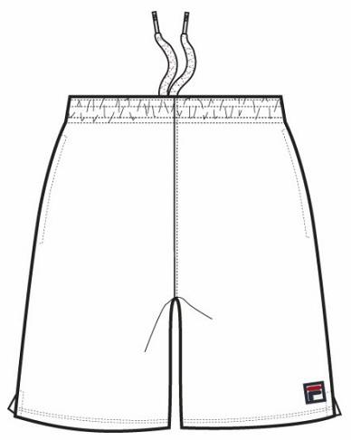 Fila Mens Riviera Pro Shorts- White