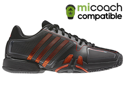 Barricade Tennis Shoes on Adidas Mens Adipower Barricade 7 0 Tennis Shoes  Black High Energy