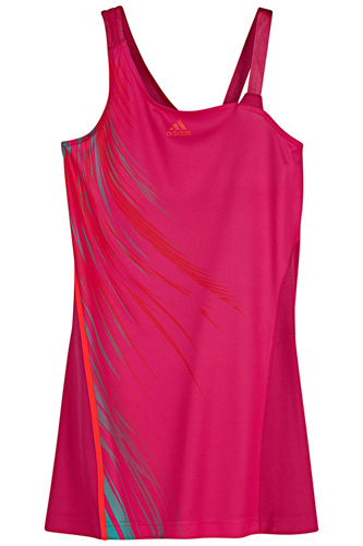 Adidas Girls adiZero Dress - Bright Pink - main image