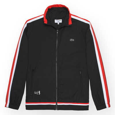 Lacoste Mens Roddick Stripe High-Neck Tracksuit