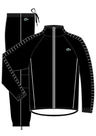 Lacoste Mens Tracksuit 09- Black