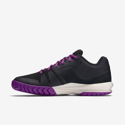 Nike Womens Dual Fusion Ballistec Advantage Tennis Shoes - Black/Purple - main image