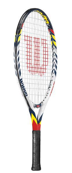 Wilson Steam 23 Junior Tennis Racket (Aluminium, 2013) - main image