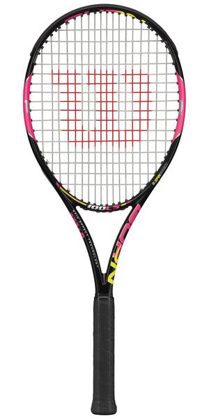 Wilson Burn 100LS Tennis Racket - Pink