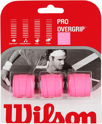 Wilson Pro Overgrips - Pink