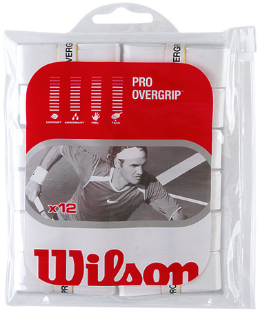 Wilson Pro Overgrip Zip-lock- Pack of 12