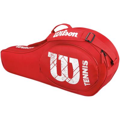 Wilson Match Junior Triple 3 Pack Bag - Red - main image