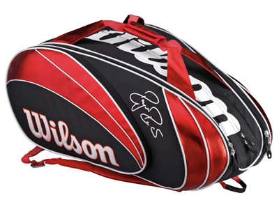 Wilson Sports Bags on Wilson Tour Federer 15 Pack Bag Thermoguard Tennisnuts Com