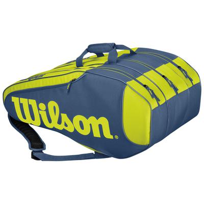 Wilson Burn Team Rush 12 Pack Bag - Blue/Yellow