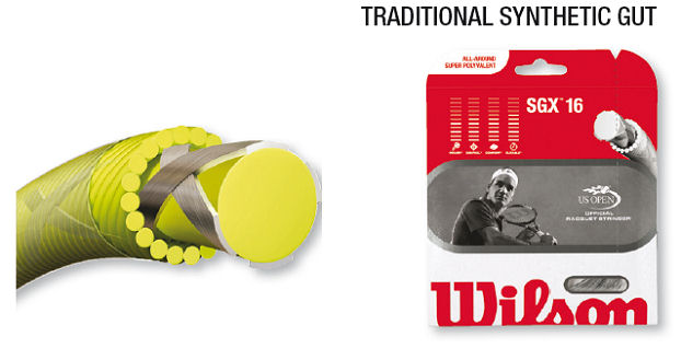 Wilson SGX Silver 16 (1.30) Tennis Strings Set