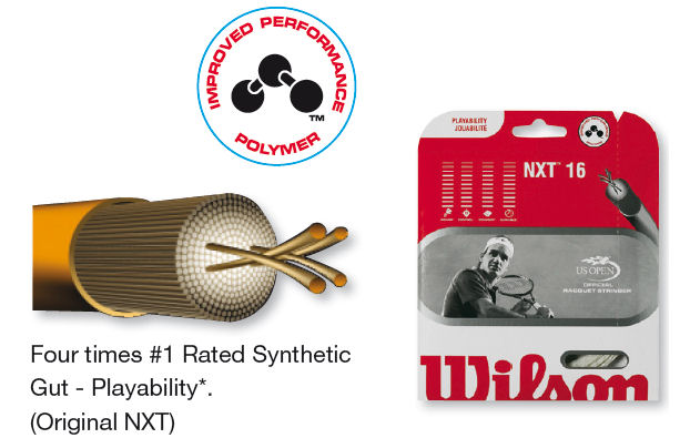 Wilson NXT 16 Tennis Strings (1 Set)