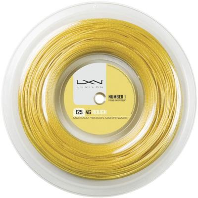 Luxilon 4G Rough 200m Tennis String Reel - Gold