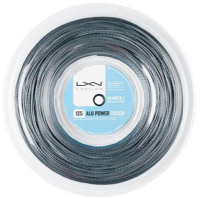 Luxilon ALU Power Rough 125 Tennis String Reel - 100m Grey, Tour-Level Performance For Power & Control