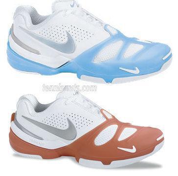 Nike Womens Air Revive White/Orange/Light Blue