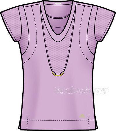 Adidas Women's Comp Capsleeve Purple (rrp �25)