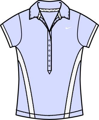 Nike Womens Dri Fit Jersey Polo Lilac (rrp �24.99)