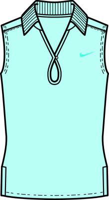 Nike Womens Team Club Sleeveless Ice Blue/Aqua
