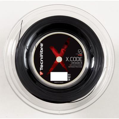 Tecnifibre X-Code Tennis Strings- 200M Reel (Black)