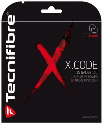 Tecnifibre X-Code Tennis String Sets (Black)