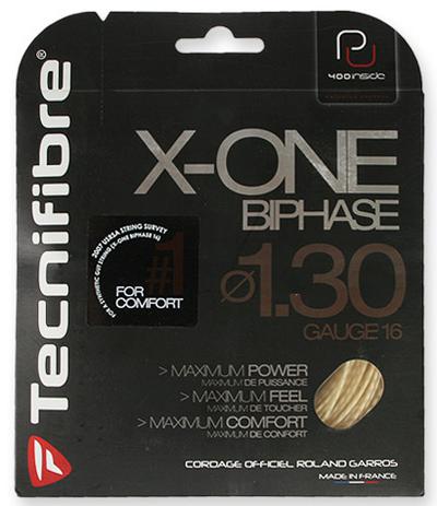 Tecnifibre X-One Biphase 1.30 String Set- Red