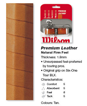 Wilson Premium Leather Replacement Grips