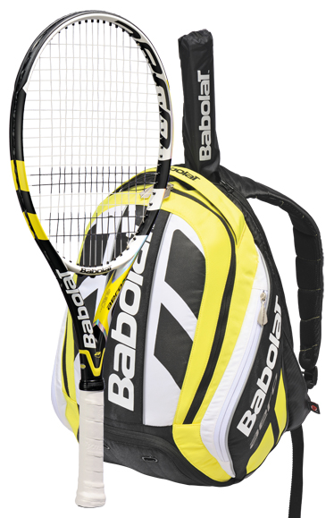 Babolat Aeropro Drive Junior GT Tennis Racket & Back Pack