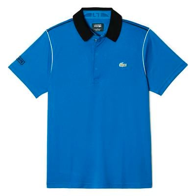 Lacoste Sport Mens Short Sleeve Polo - Laser Blue/Black - main image