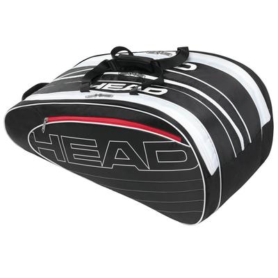 Head Elite Combi Tennis Bag - Black/White
