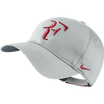 Nike RF Cap - Dusty Grey/Gym Red - main image