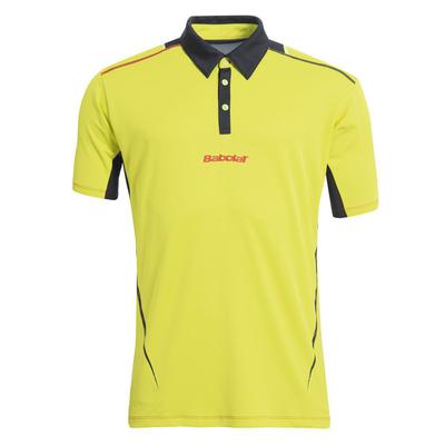 Babolat Mens Match Performance Polo - Yellow