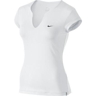 Nike Womens Pure Capsleeve Top - White - main image