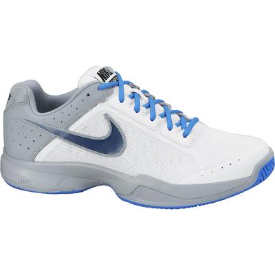 Nike Mens Air Cage Court Tennis Shoes - White/Grey/Photo Blue - main image