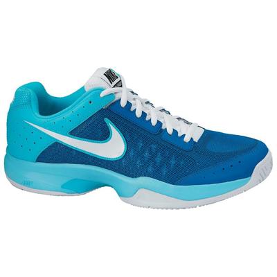 Nike Mens Air Cage Court Tennis Shoes - Blue/White - main image