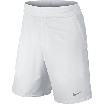 Nike Mens Premier Gladiator 9" Shorts - White/Metallic-Zinc - main image