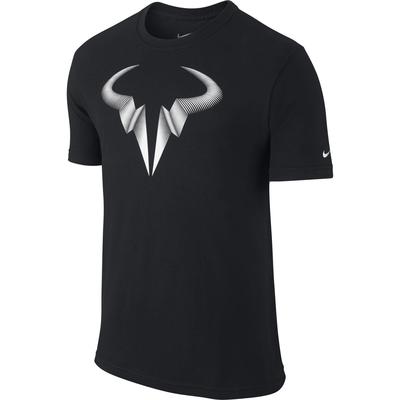 Nike Mens Rafa Icon Tee - Black/Black - main image