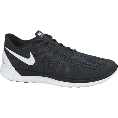 Nike Mens Free 5.0+ Running Shoes - Black/White - main image