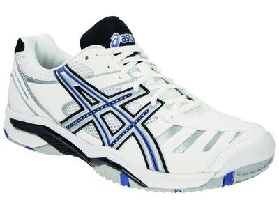 Asics Mens GEL Challenger 9 Tennis Shoes - White/Blue - main image