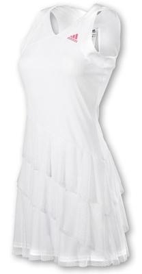 Adidas Womens Adilibria Dress- White/Coral