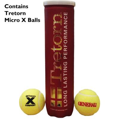 Tretorn Micro-X Generali Tennis Balls (4 Ball Can) Quantity Deals
