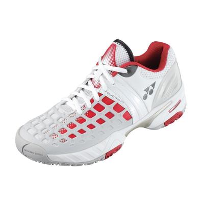 Yonex Mens SHT-PROEX Tennis Shoes - White/Red - main image