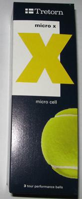 Tretorn Micro X Tennis Balls (3 Ball Box): Quantity Deals