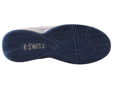 K-Swiss Mens Optim IV Tennis Shoes - White/Navy