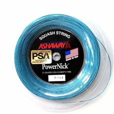 Ashaway Powernick 17 (1.25mm) squash 110M Reel 